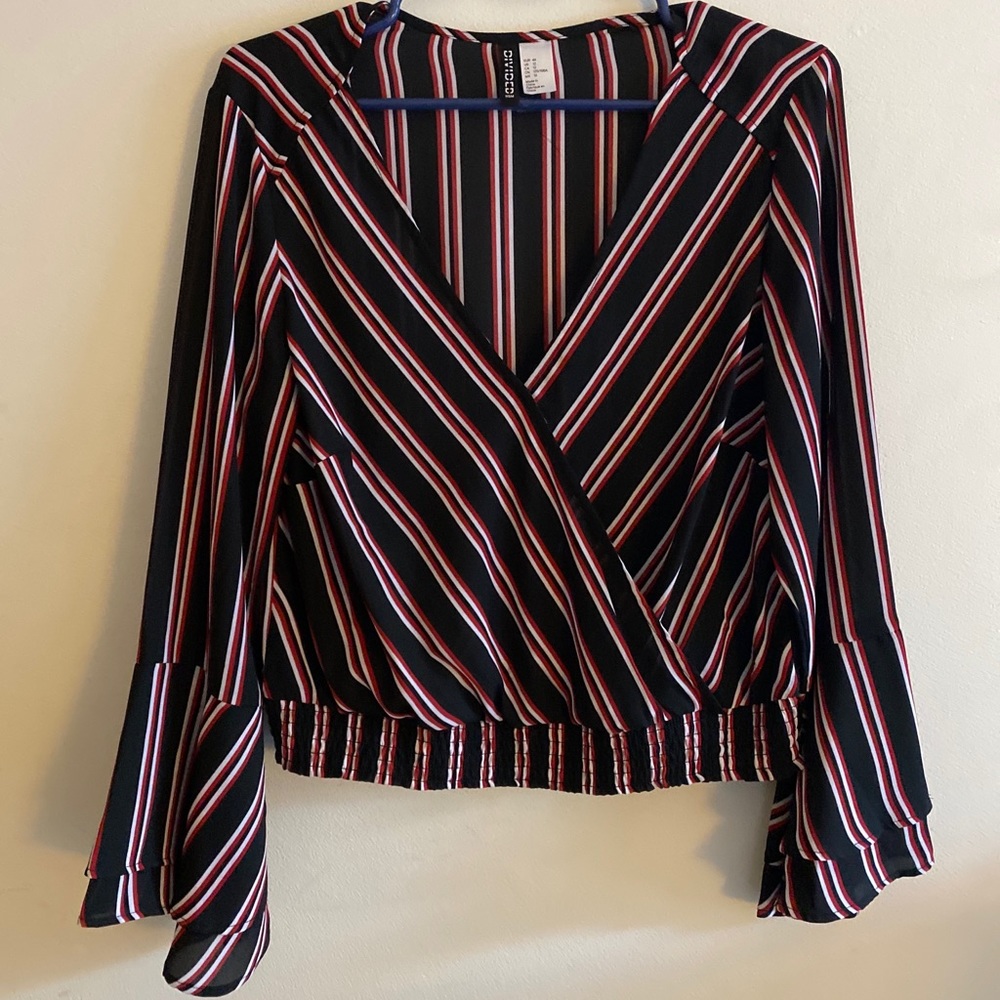 H&M V-neck Wrap Top